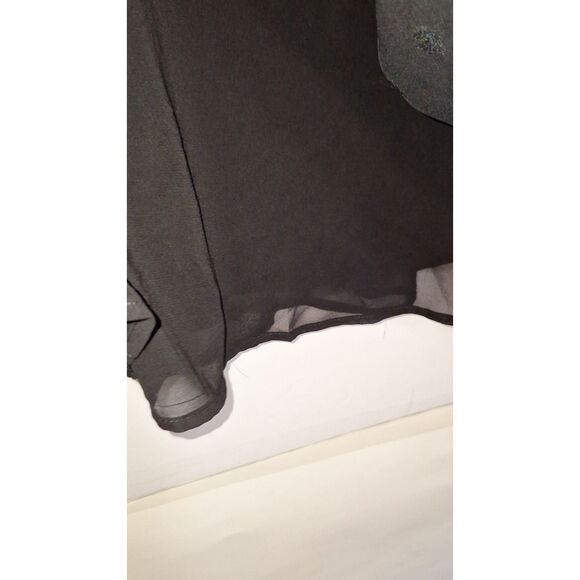 A Chicsoul Women's Top Sheer Black Baby Doll Whimsigoth Plus Sized Fairycore 2X - Picture 8 of 11